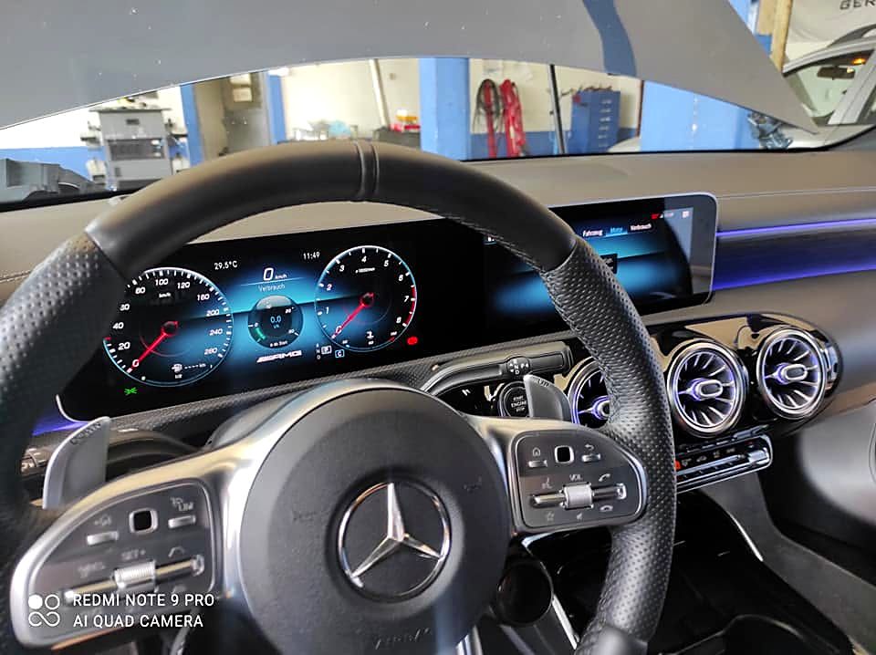 Дијагностика на нов Mercedes
